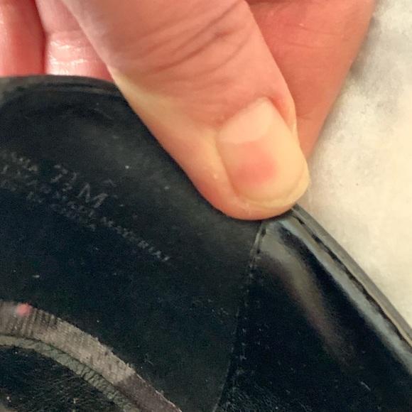 🍉 Be wild ballet flats, rounded toe, ornamental buckle, GUC, 7.5, black - Picture 8 of 10